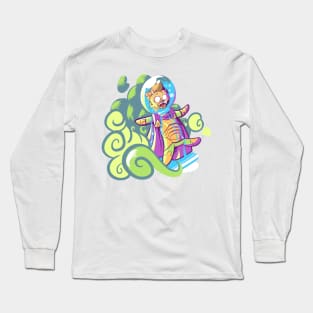 Mysteri-oh-no Textless Long Sleeve T-Shirt